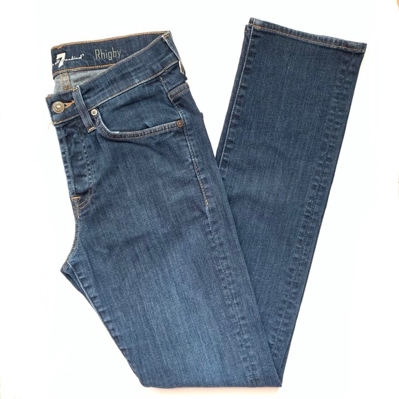 7 For All Mankind Rhigby Jeans - Picture 1 of 7
